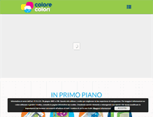 Tablet Screenshot of colorecolori.it